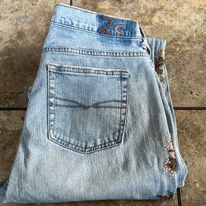 Z Cava Ricci authentic vintage embellished jeans